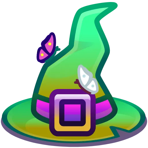 🎩 Эмодзи «green collection →» для Telegram