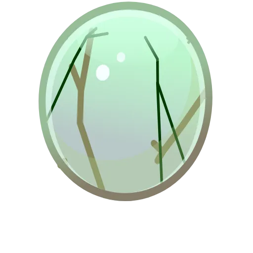 👁 Эмодзи «green collection →» для Telegram