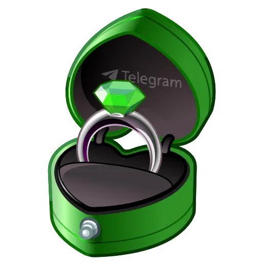 🎁 Эмодзи «green collection →» для Telegram
