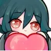 😉 Эмодзи «࣪ ˖ ꒰ 𝒈𝒓𝒆𝒆𝒏 ꒱ ๛ ˖❝ ❞» для Telegram