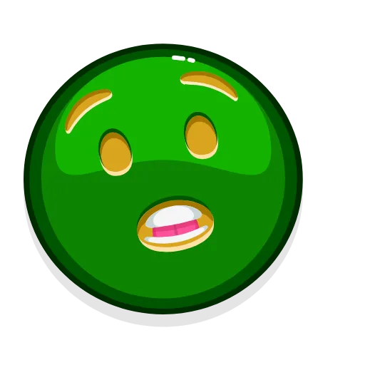 Стикерпак Green Emoji для Telegram — скачать
