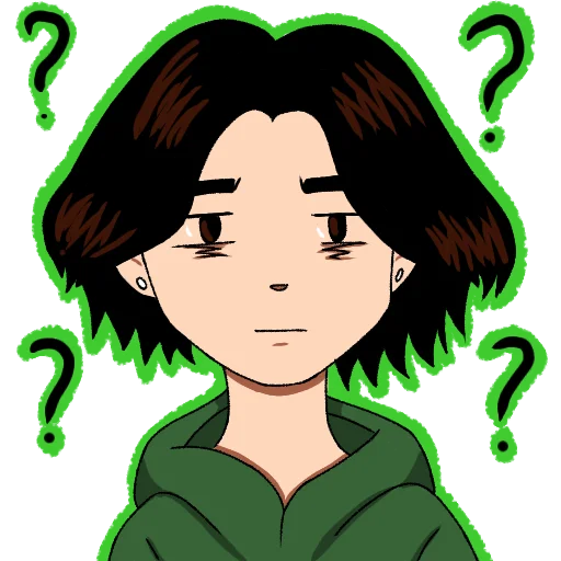 🤨 Стикер «Greenlights» для Telegram
