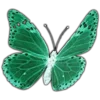 🦋 Эмодзи «Greenblack» для Telegram