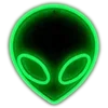 👽 Эмодзи «Greenblack» для Telegram