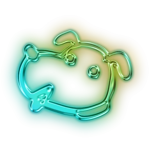 Стикерпак Green Neon для Telegram — скачать