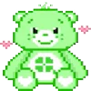 🧸 Эмодзи «Green Emoji» для Telegram