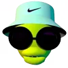 😎 Эмодзи «Green Emoji» для Telegram