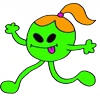😜 Эмодзи «Green Emoji» для Telegram