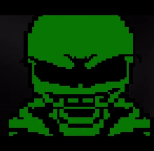 😠 Стикер «Green Sans» для Telegram