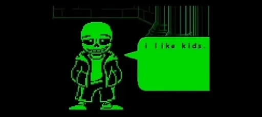 😎 Стикер «Green Sans» для Telegram