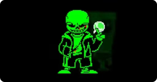 😡 Стикер «Green Sans» для Telegram