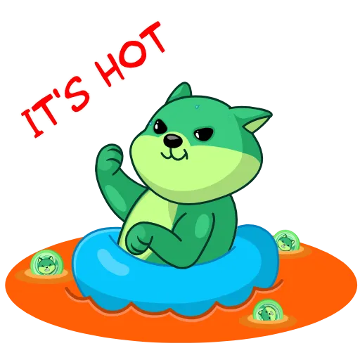 🔥 Стикер «GINU» для Telegram