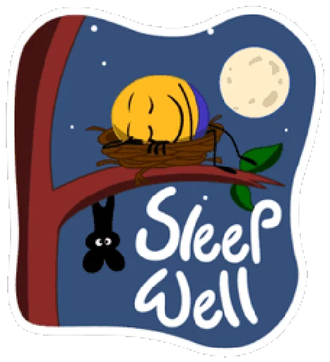 💤 Стикер «Greetings» для Telegram