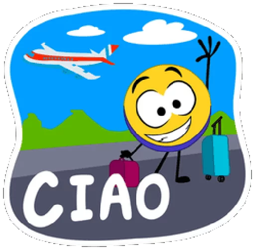 👋 Стикер «Greetings» для Telegram