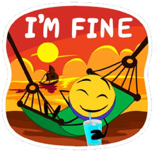 😇 Стикер «Greetings» для Telegram