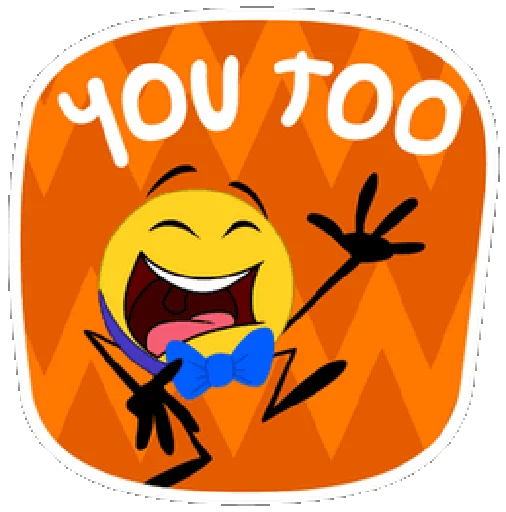 😇 Стикер «Greetings» для Telegram