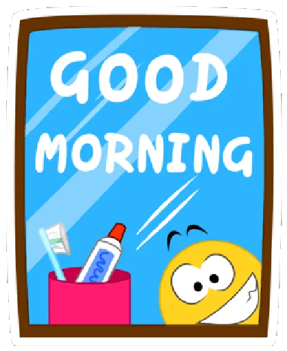 🌄 Стикер «Greetings» для Telegram