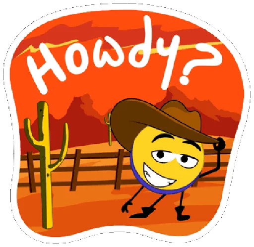 👋 Стикер «Greetings» для Telegram