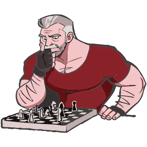 ♟ Эмодзи «Набор эмоджи с Григорием из ВК в качестве» для Telegram