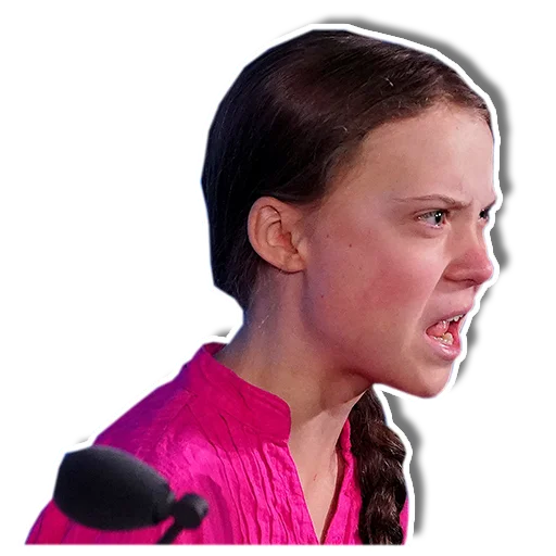 😡 Стикер «Greta» для Telegram