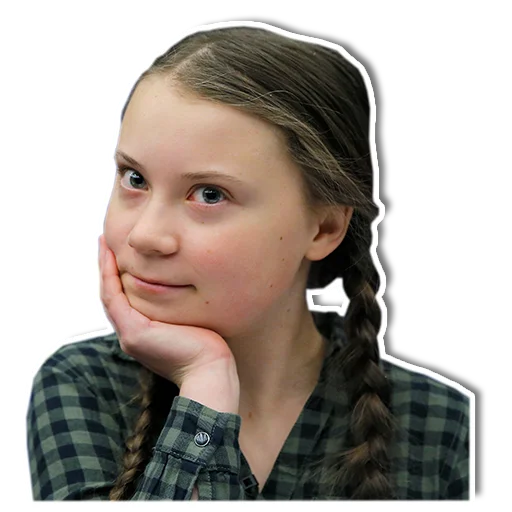 🤔 Стикер «Greta» для Telegram