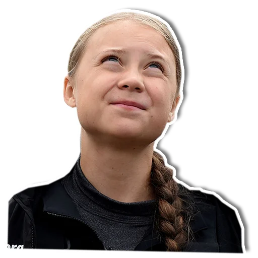 🙄 Стикер «Greta» для Telegram