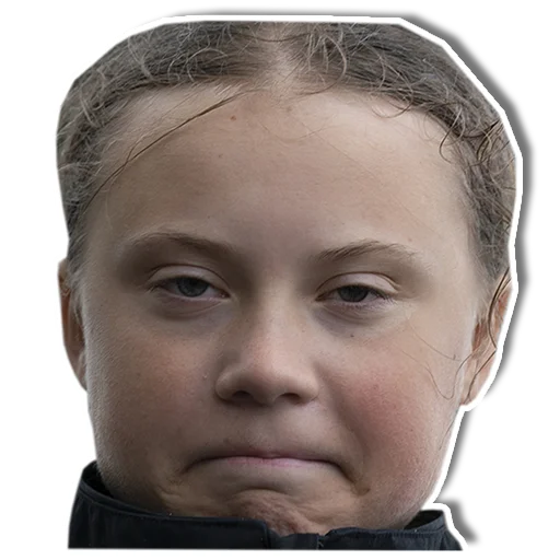 ☹️ Стикер «Greta» для Telegram
