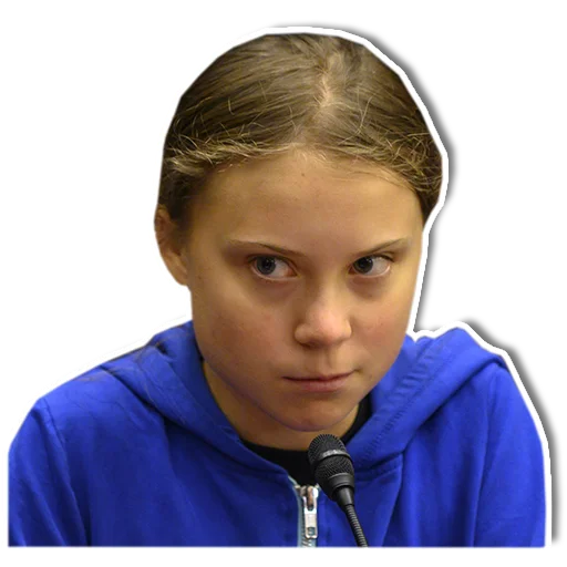 😟 Стикер «Greta» для Telegram