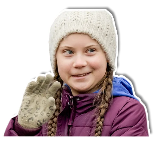 👋 Стикер «Greta» для Telegram