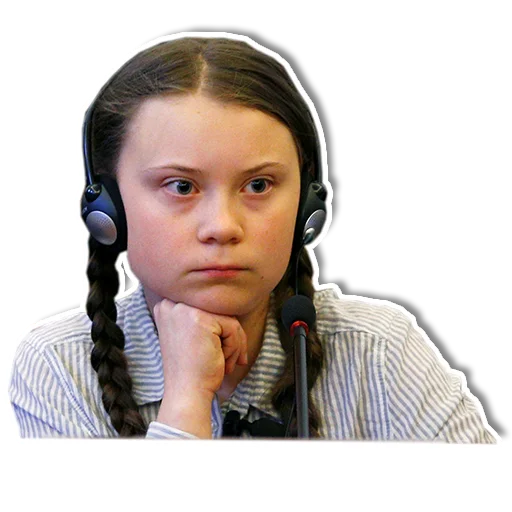 🧐 Стикер «Greta» для Telegram