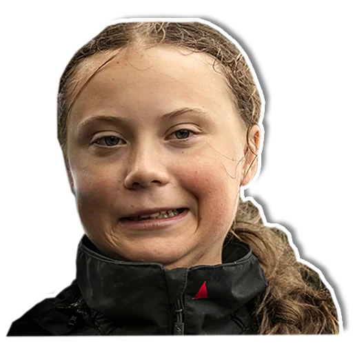 😧 Стикер «Greta» для Telegram