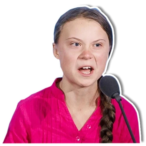 😦 Стикер «Greta» для Telegram