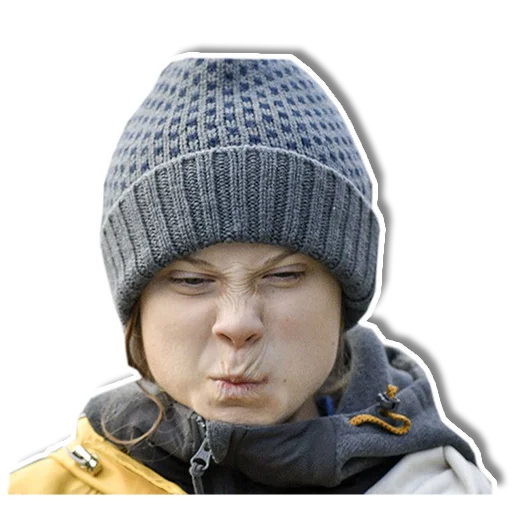 😣 Стикер «Greta» для Telegram