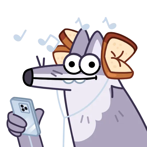 Стикерпак Серый движ для Telegram