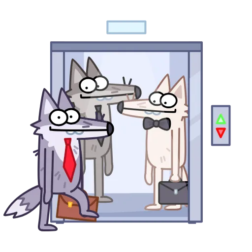 🛗 Эмодзи «Серый движ» для Telegram