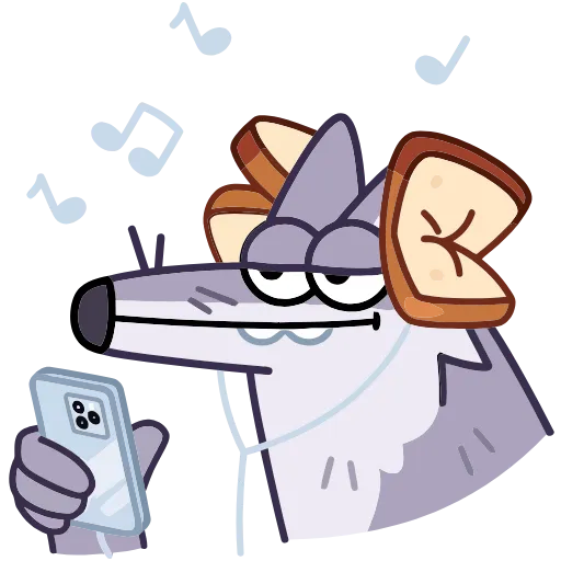 🎧 Эмодзи «Серый движ» для Telegram