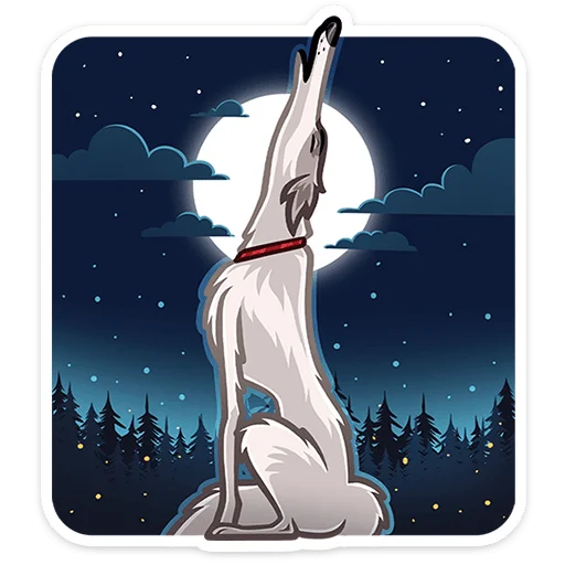 🐺 Стикер «Грэй» для Telegram