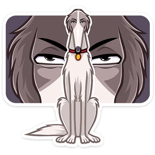 😈 Стикер «Грэй» для Telegram