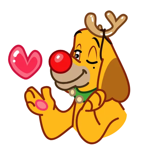 😘 Стикер «Max the Grinchs dog» для Telegram