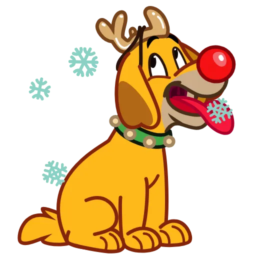 😛 Стикер «Max the Grinchs dog» для Telegram