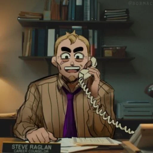 📞 Стикер «Громик» для Telegram
