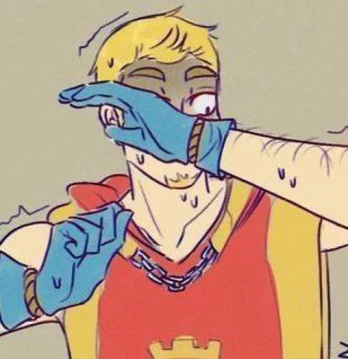 😰 Стикер «Громик» для Telegram