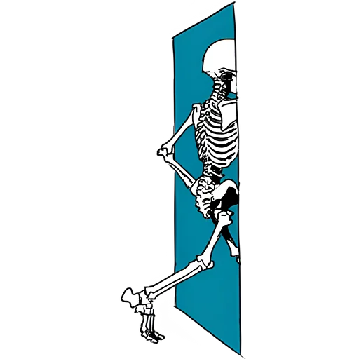 🚶‍♂ Стикер «Груда костей ч.1» для Telegram