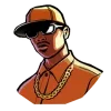 🦍 Эмодзи «GTA #game» для Telegram