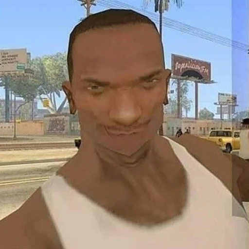 😏 Стикер «Gta faces» для Telegram