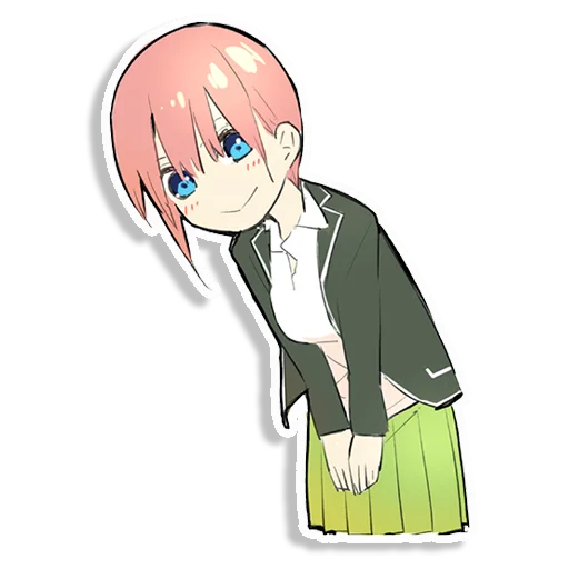 Стикерпак Gotoubun no Hanayome для Telegram — скачать