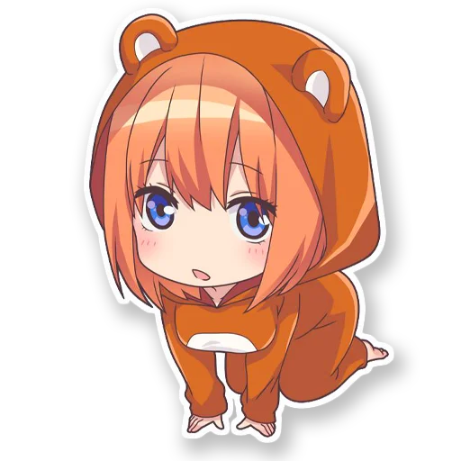 💚 Стикер «Gotoubun no Hanayome» для Telegram