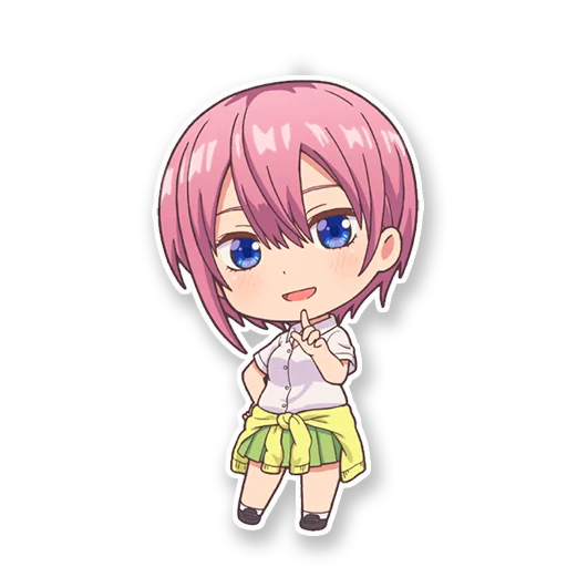 💛 Стикер «Gotoubun no Hanayome» для Telegram