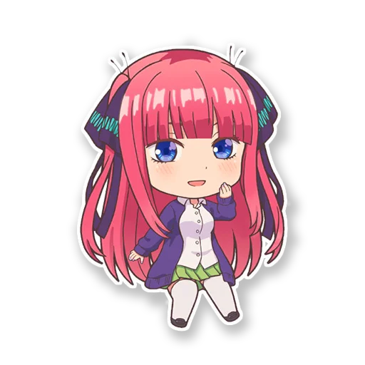 💜 Стикер «Gotoubun no Hanayome» для Telegram