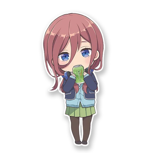 😶 Стикер «Gotoubun no Hanayome» для Telegram